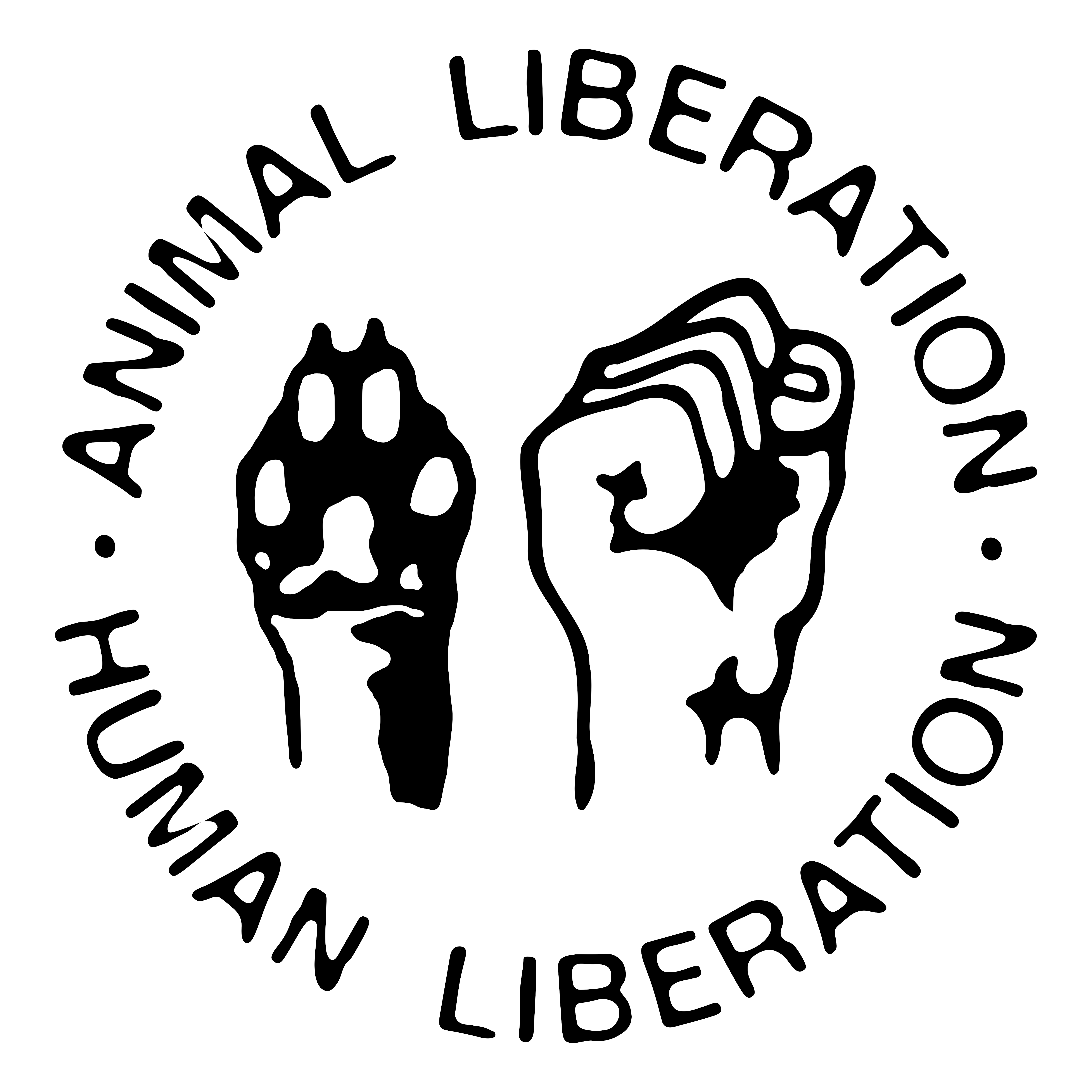 symbol for Animal Liberation, Human Liberation